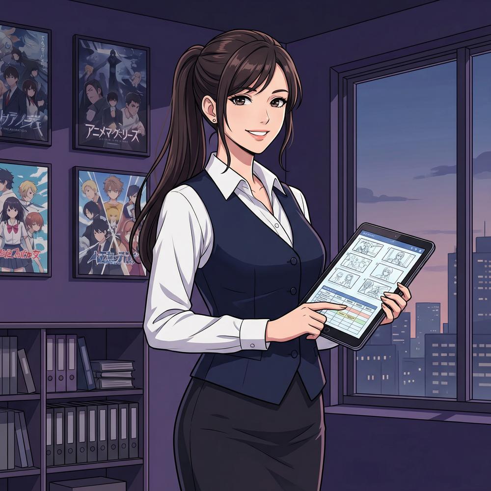 国产动漫制片人林雪薇